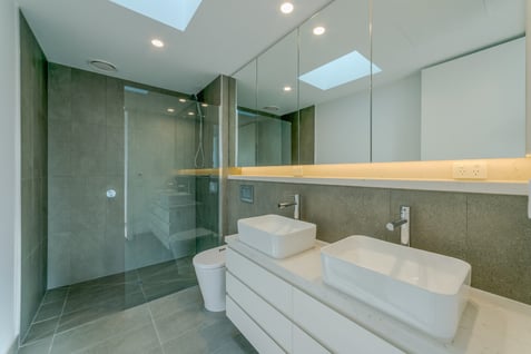 Surrey Hill bathroom with double vanity