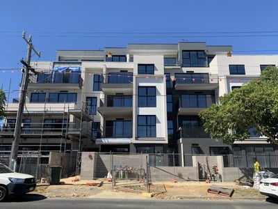 Burwood La Frank ongoing construction