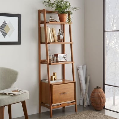 Vertical storage shelve