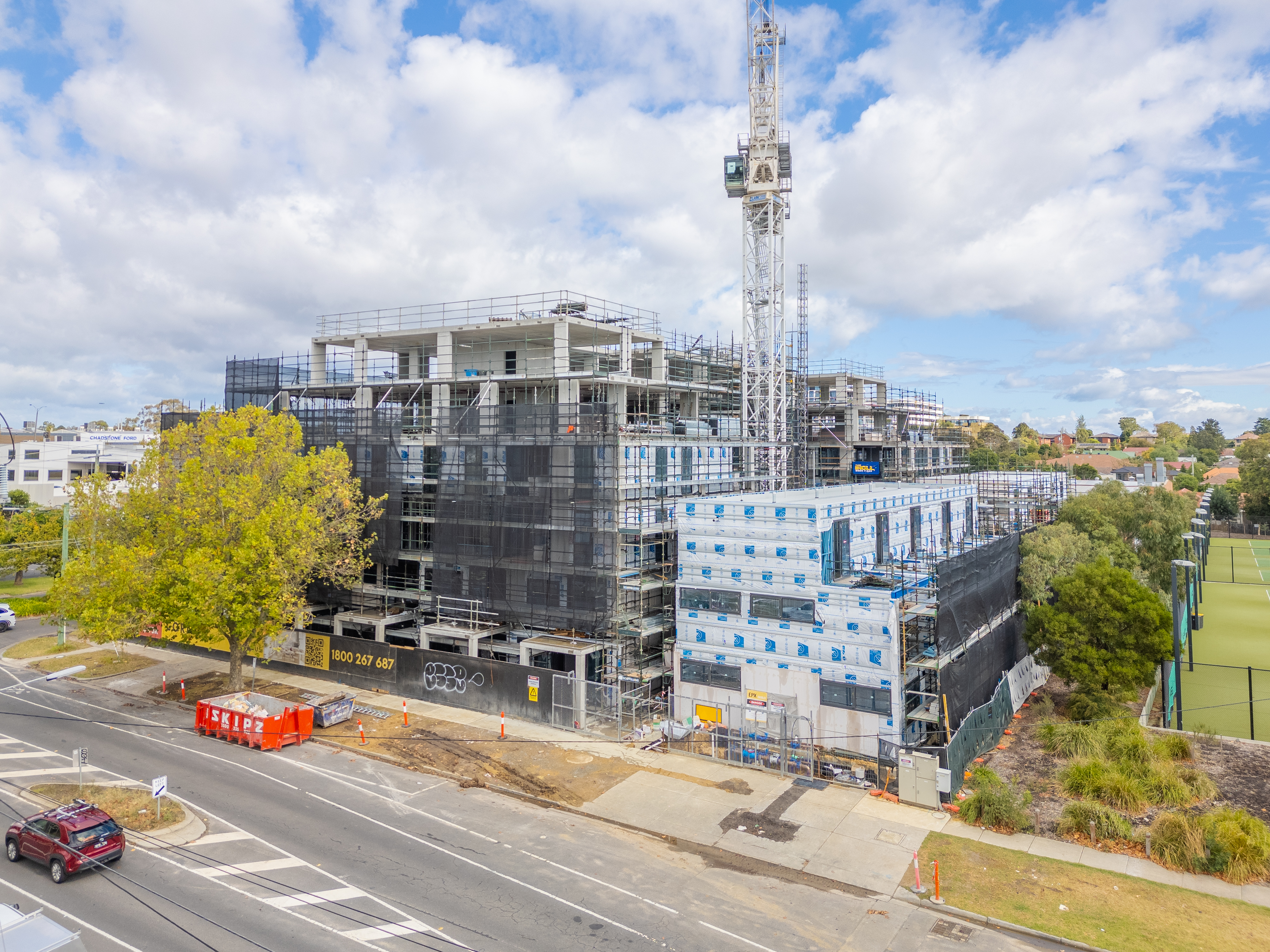 Oakleigh Townhouses by Cornus: March Construction Update
